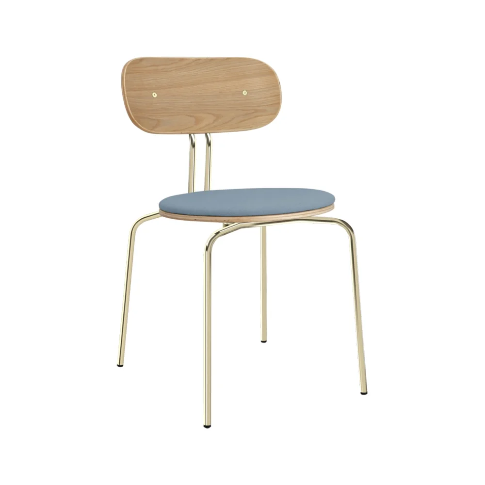 Curious Spisestol Eg/Messing Bright Skies