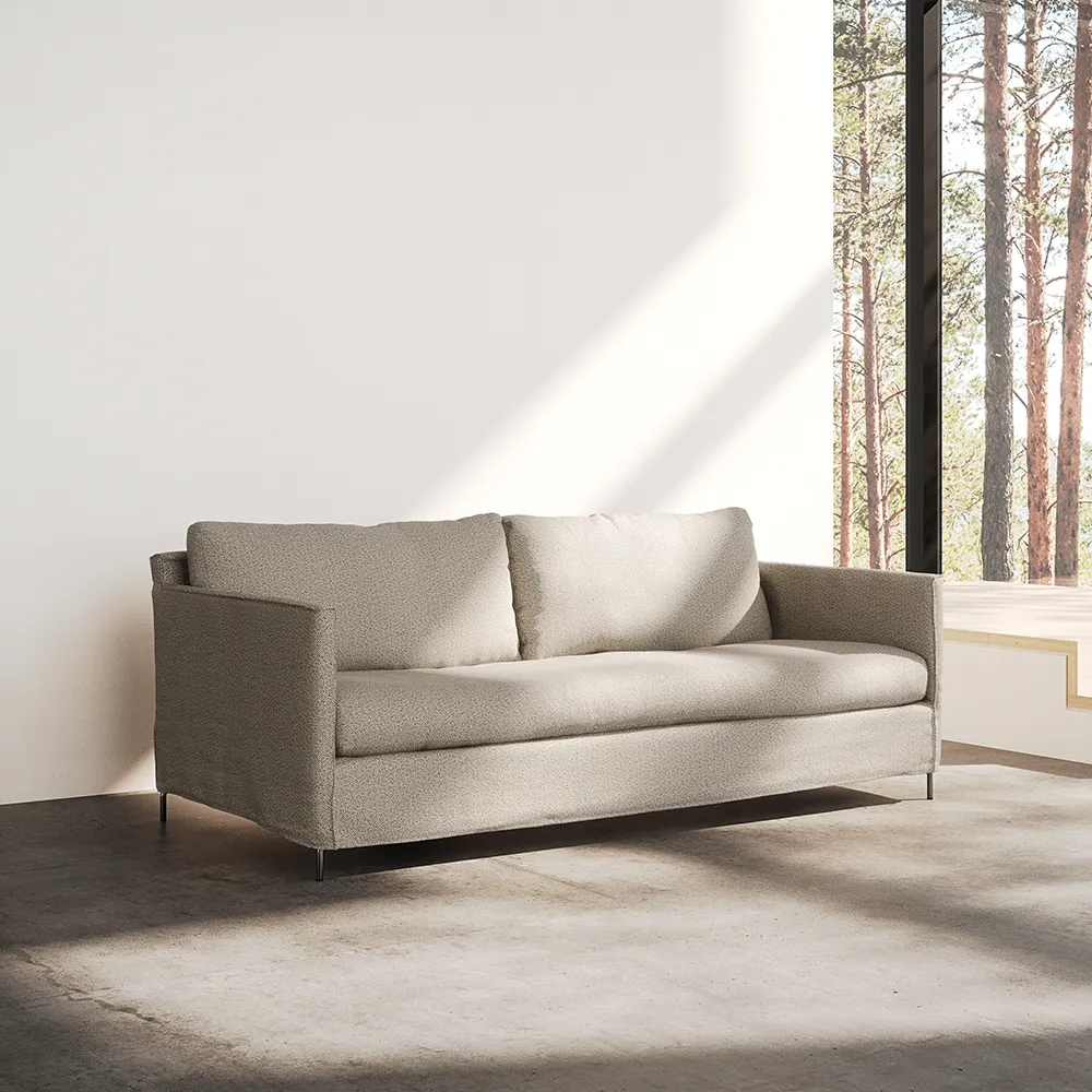 Petito 2-personers sofa hel sædehynde Kat A