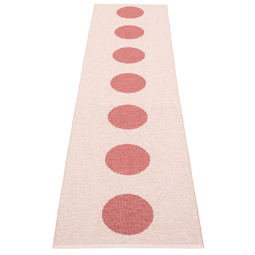 Vera Pop tæppe Blush/Pearl Pink 70 x 280cm