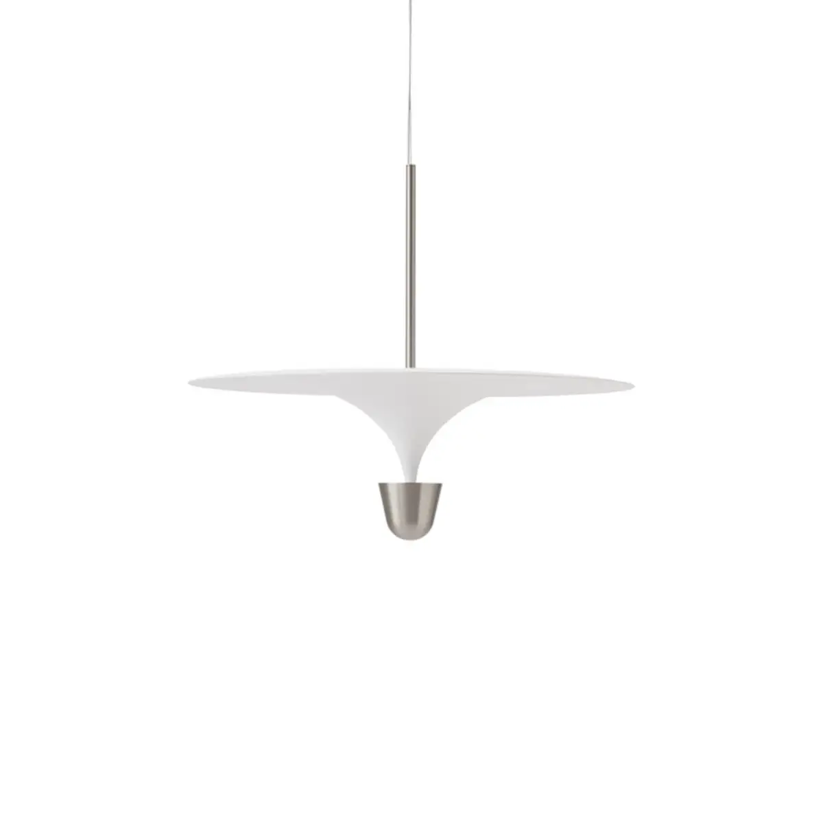 New Works, Kantarell Pendel Ø60 Nikkelbelagt