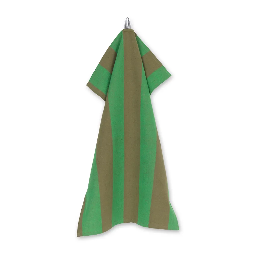 Køkkenhåndklæde Hale Olive/green