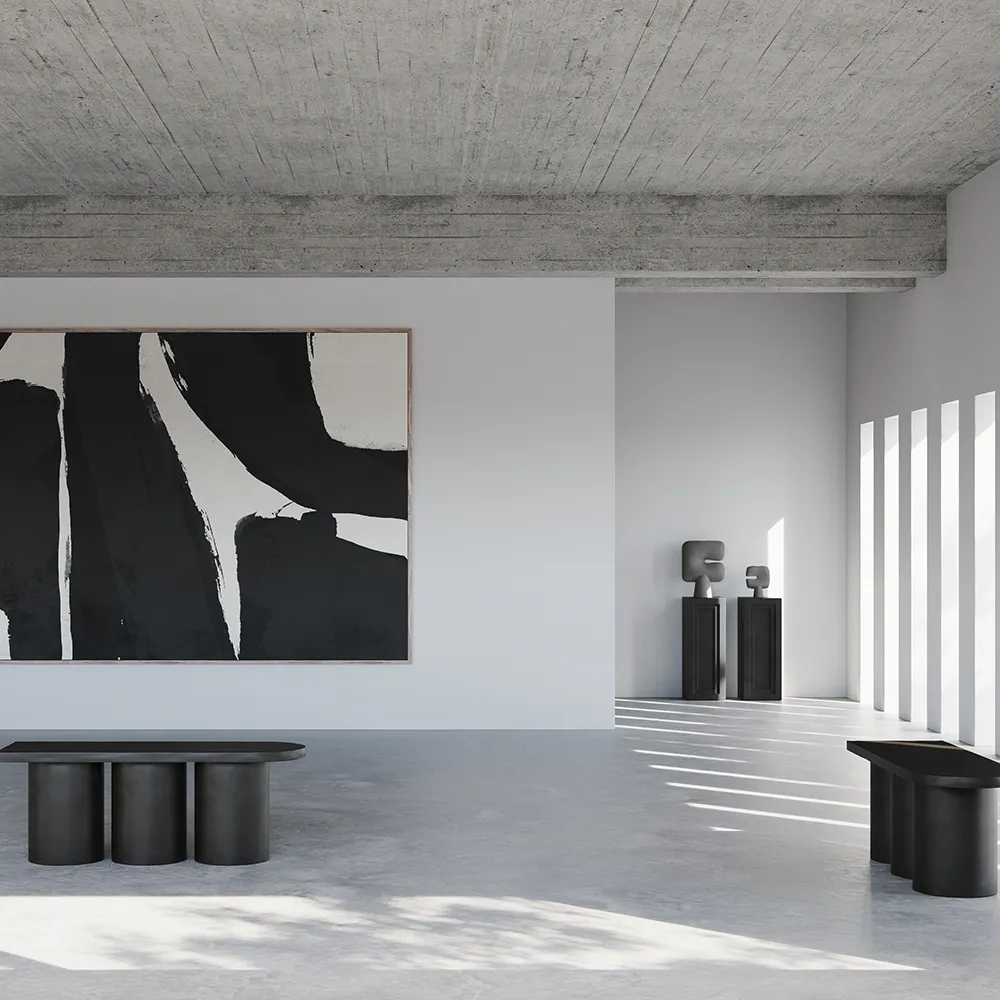 Big Foot Bænk - Kaffe