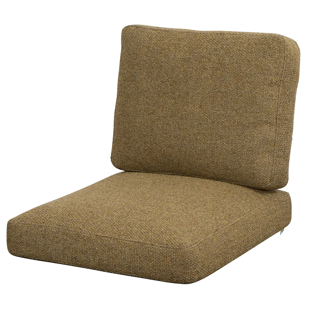 Cane-line, Chester pudesæt til lænestol Turmeric yellow, Rise