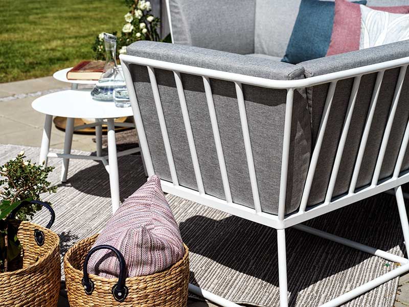 Vannes Sofabord 45 cm Khaki Brafab