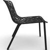 Forest loungelænestol Black 
