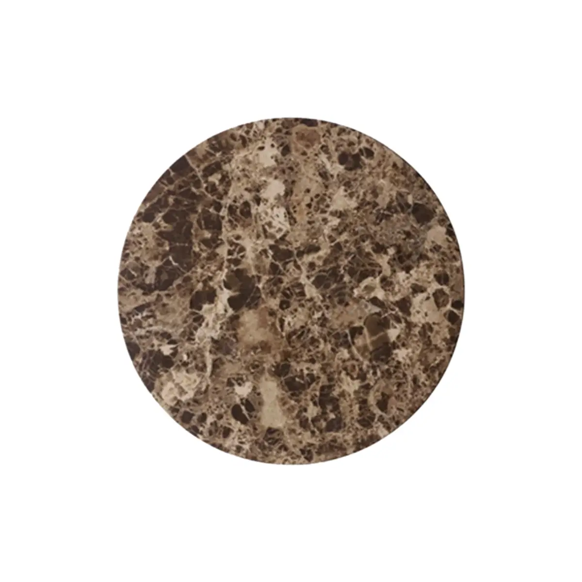 Audo CPH, Androgyne bordplade i marmor Emperador - Ø42 cm