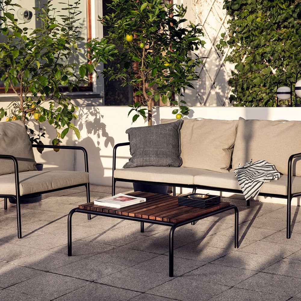 Avon sofabord 81x81 cm ask