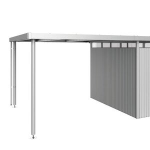 Sidotak haveskur highline størrelse h5 metallisk sølv