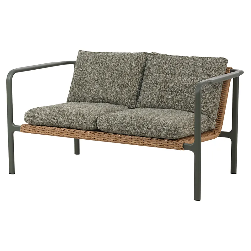 Motty 2-pers. sofa     Nordic green / Teddy Verde