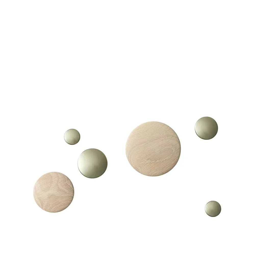 Dots Wood Ø6,5 cm - Oak