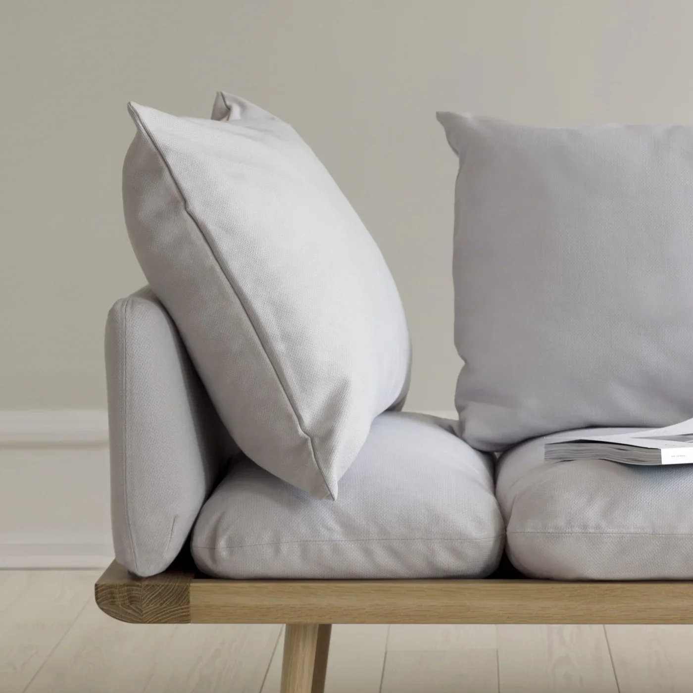 Lounge Around 3-personers sofa Oak/Sugar Brown