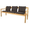 Grace 3-personers sofa i teak