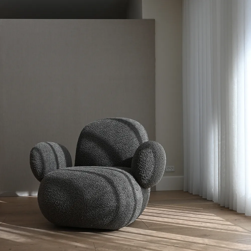 Toe Lænestol Flad - Dyb Taupe