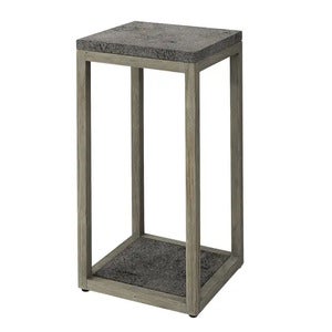 Torre Pidestal 70 cm Teak/Lava Sten Artwood