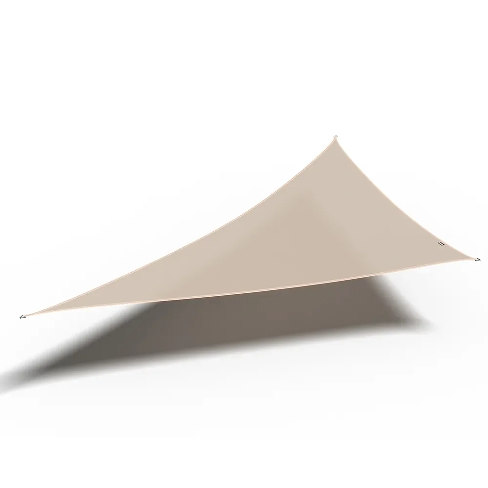 Platinum Sun & Shade, Coolfit solsejl trekantet 90° 500x710cm off-white