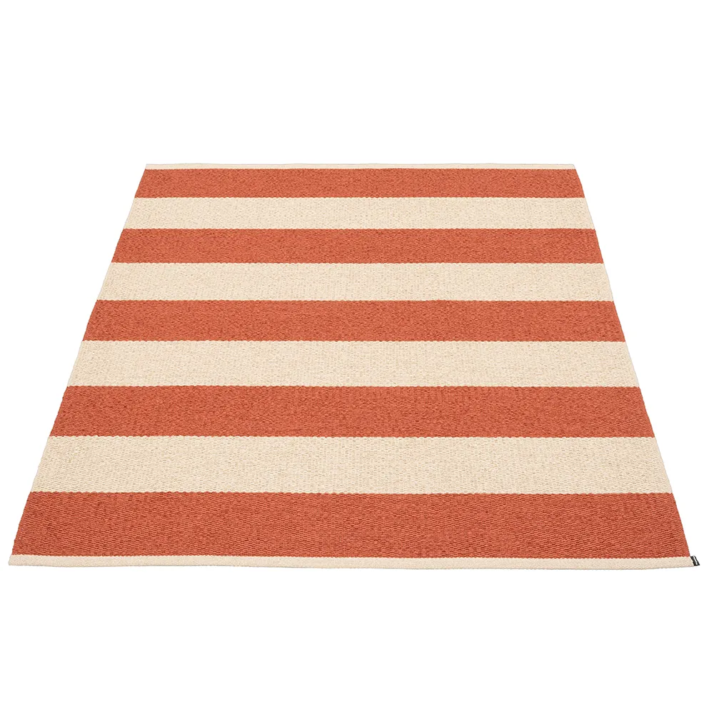 Bob taeppe Brick/Cream 140 x 180 cm