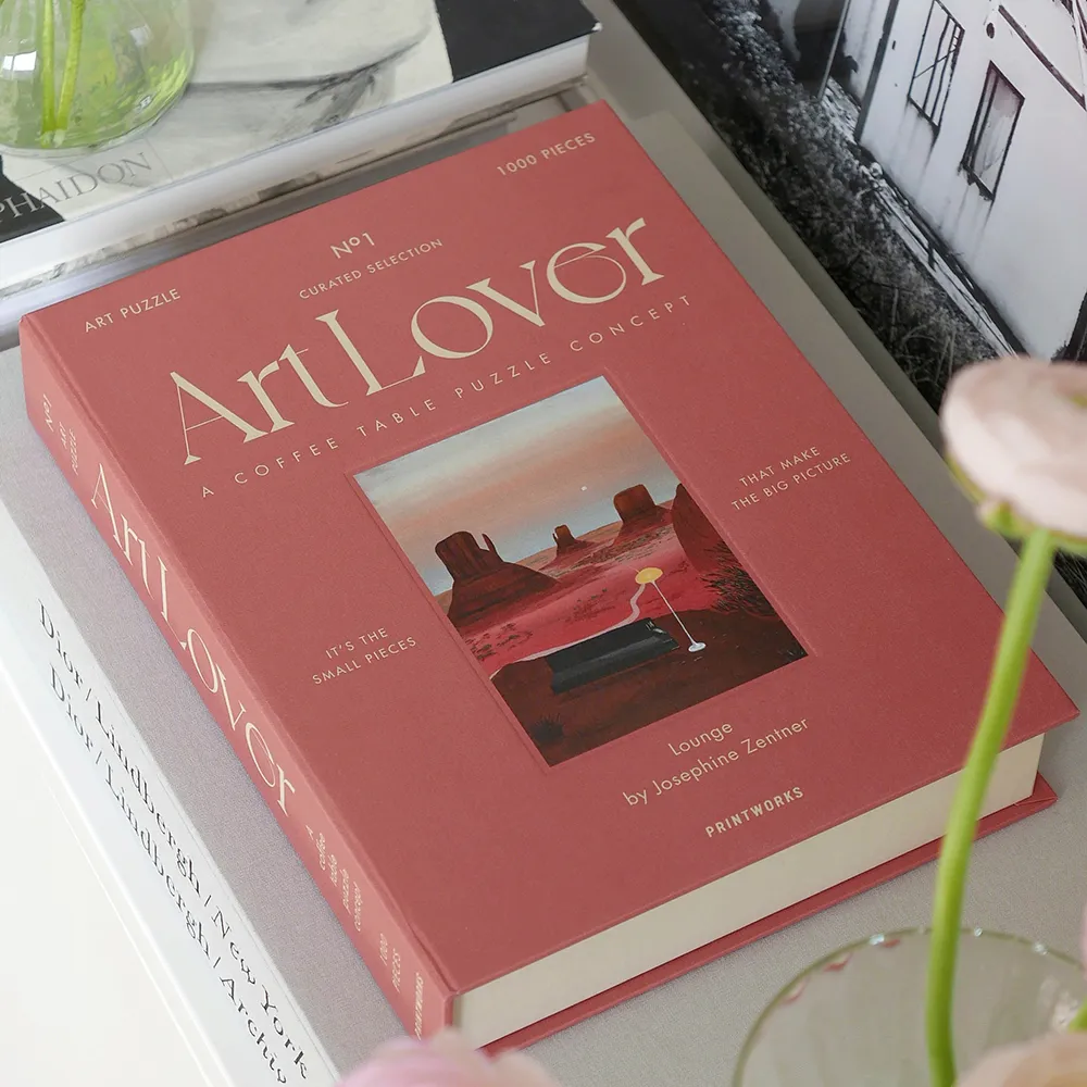  Art Lover Book pussel- Lounge, 1000 st