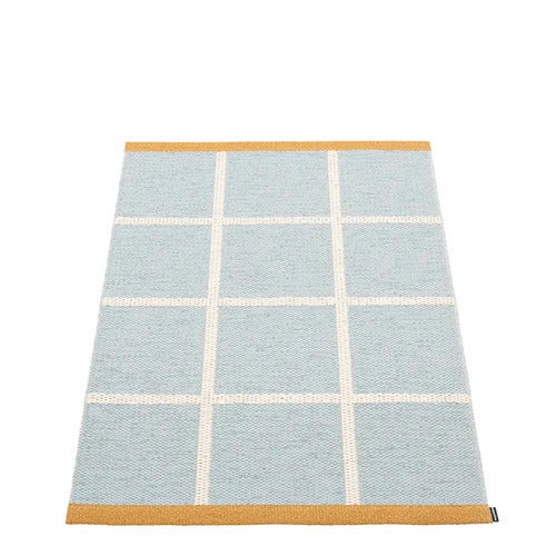 Vævet Tæppe Criss Pop Blue Fog