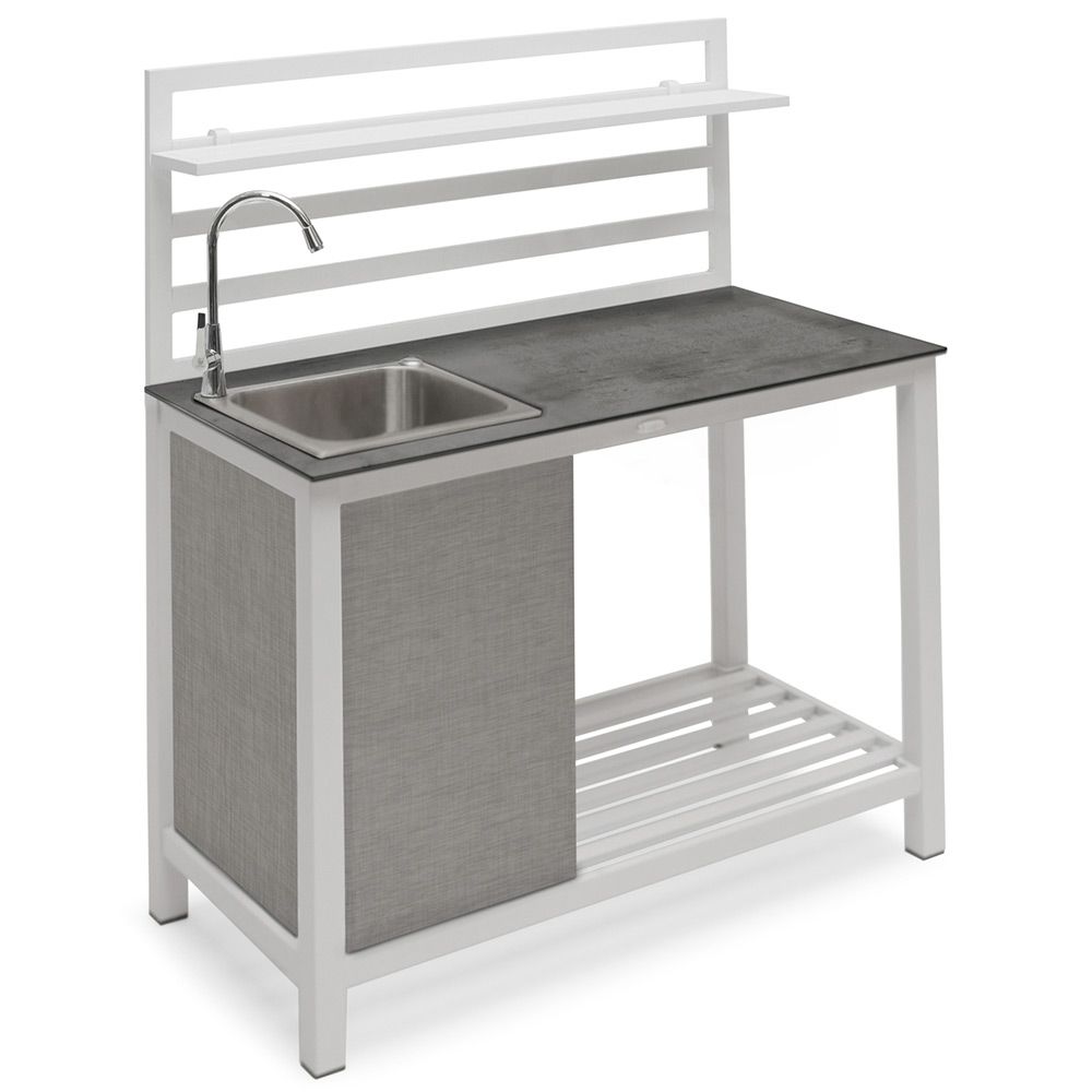  Åminne Udekøkken Med Vask Hvid