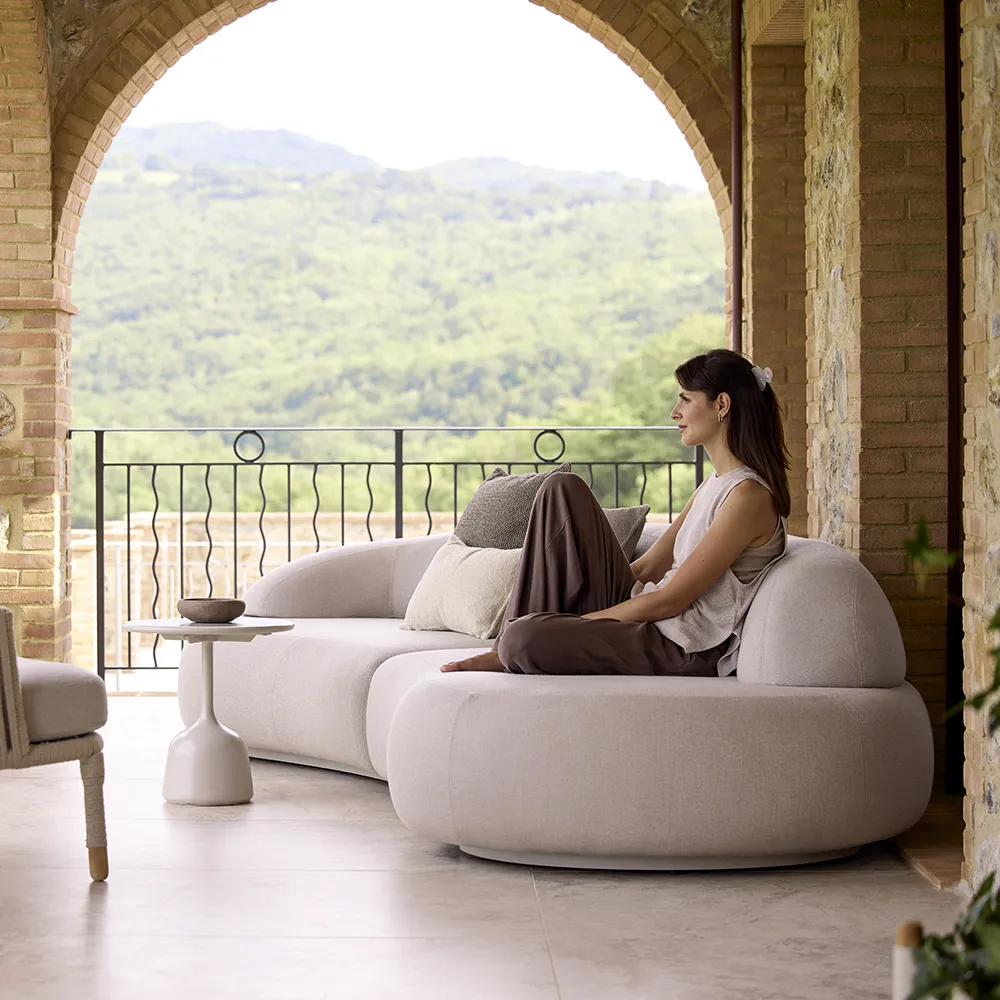 Mellow 4-personers sofa Sand