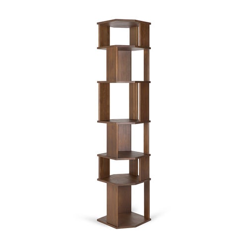 Stairs hylde Lakeret teak 45x46x204 cm