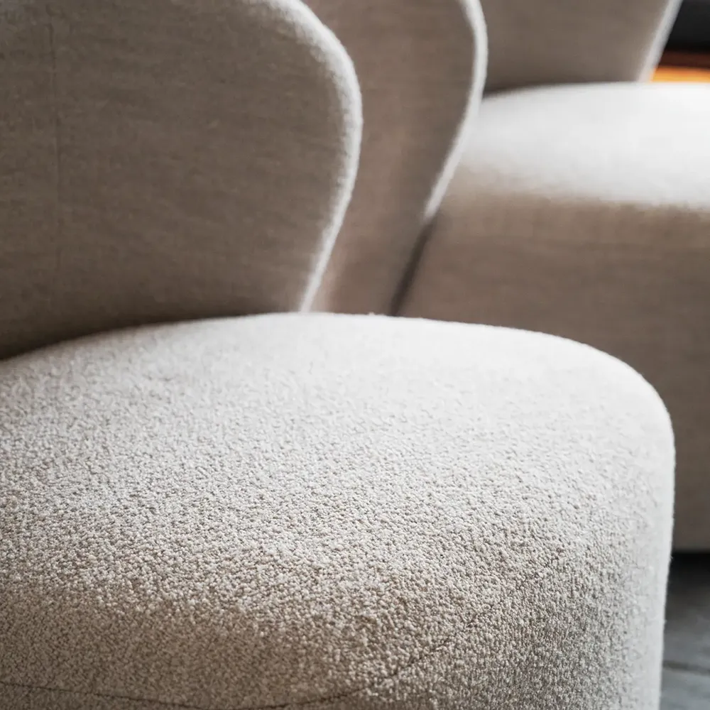 Roselawn svingbar lænestol lys beige