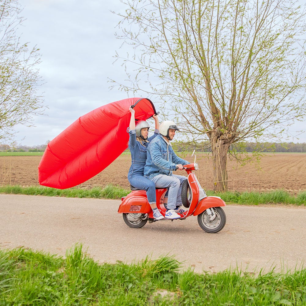 Lamzac oppustelig divan jungle green 