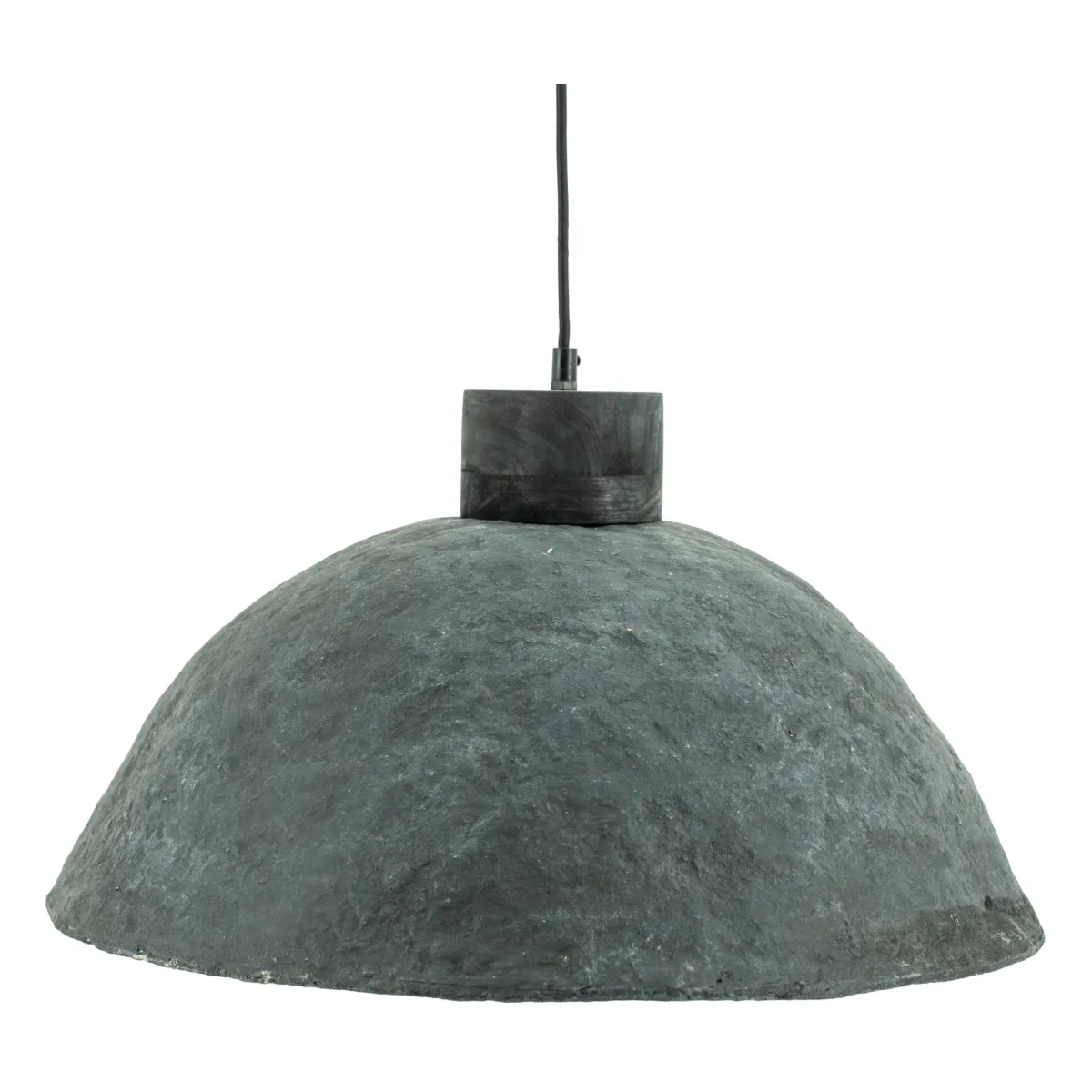 lamp Sana large pendel 50x50x50 cm træ grå