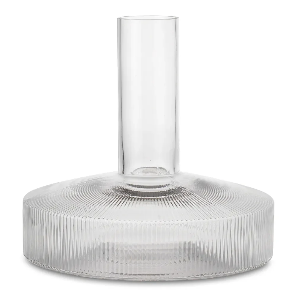Ferm Living Ripple vinkaraffel Clear