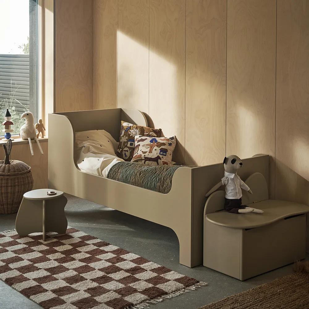 Vaskbar Tæppe Mara Rust