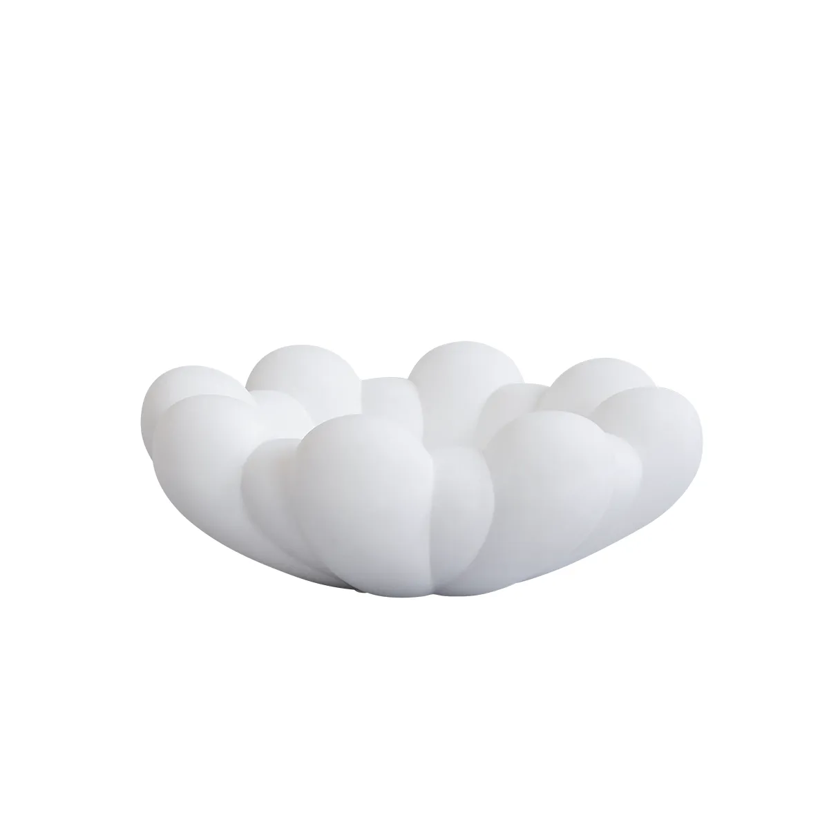 101 Copenhagen, Håndlavet Dekorationsskål Bloom Bone White Ø 44 cm