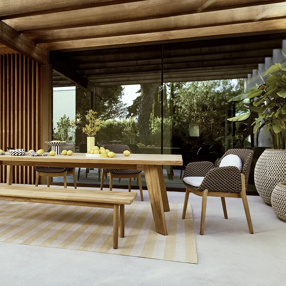 CALADIO lænestol DF3 teak 0205 salak 0240