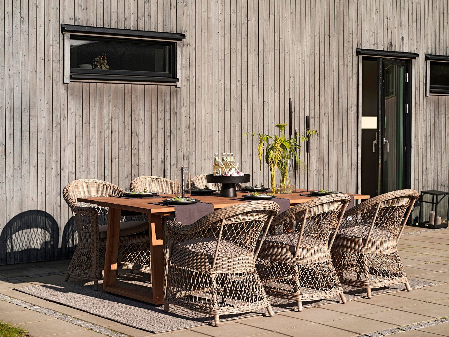 Laurion Spisebord 100x230 cm Natur Teak Brafab