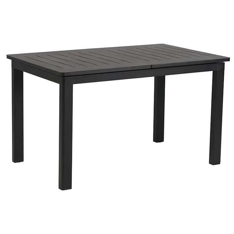 Brafab, Lomma small spisebord 80x128-187 cm sort