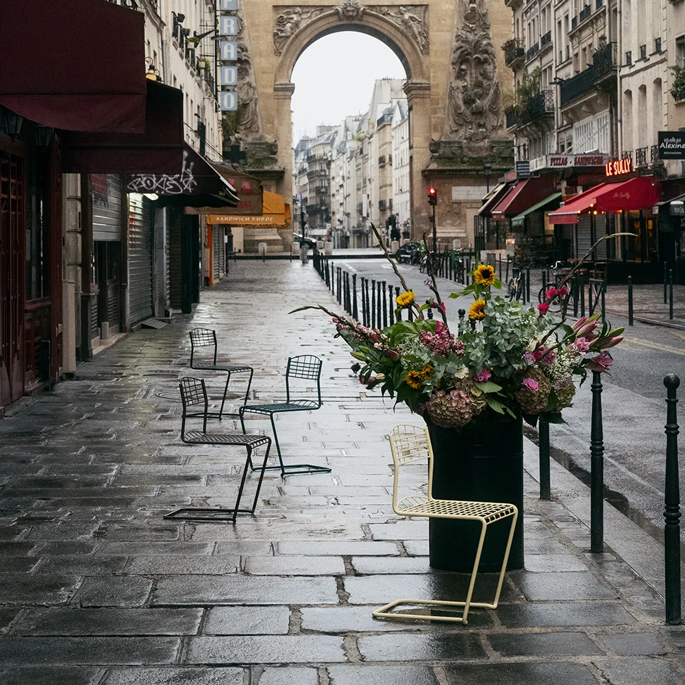 Stol High Tech Blue green