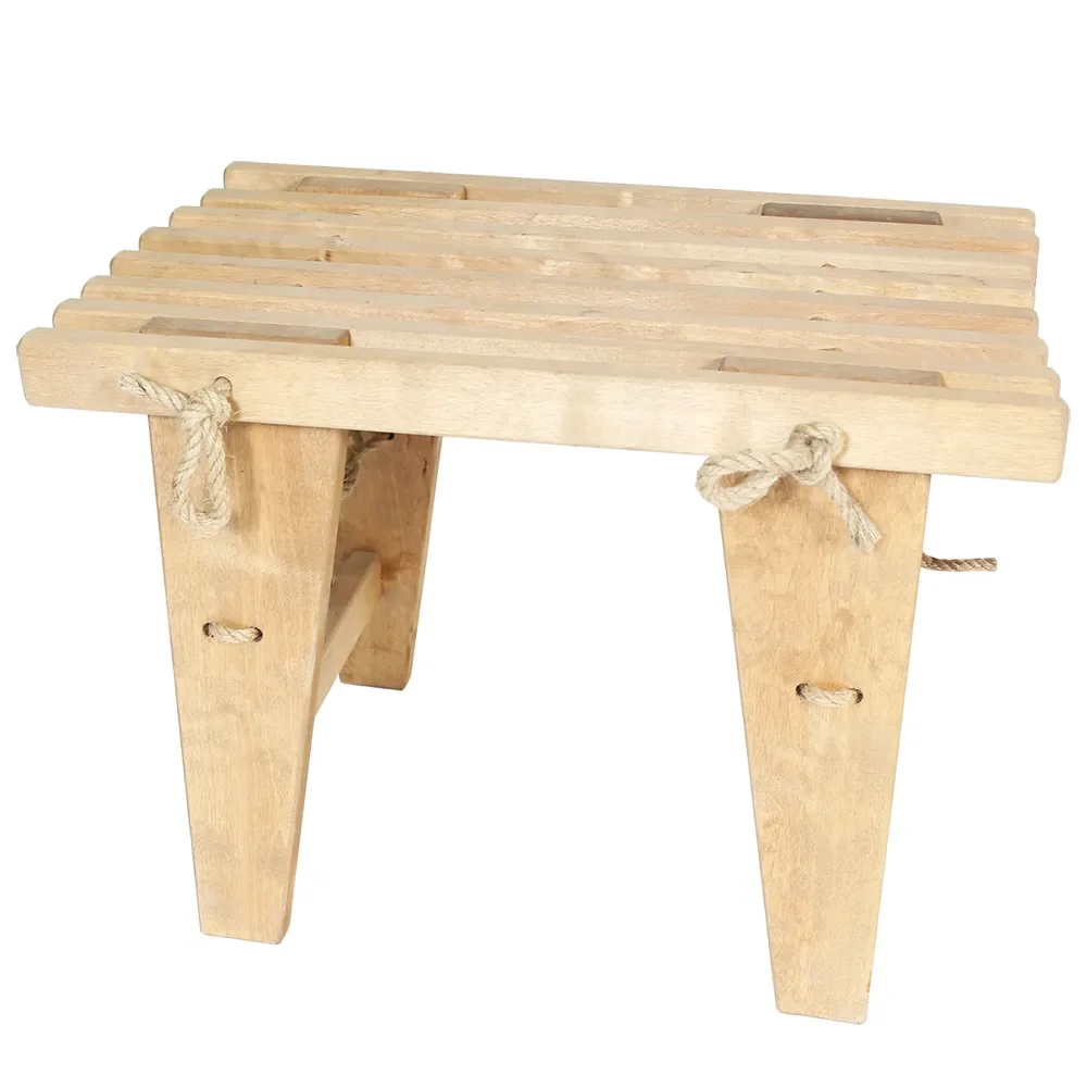 EcoFurn havebænk 60 cm i træ - Olieret elletræ