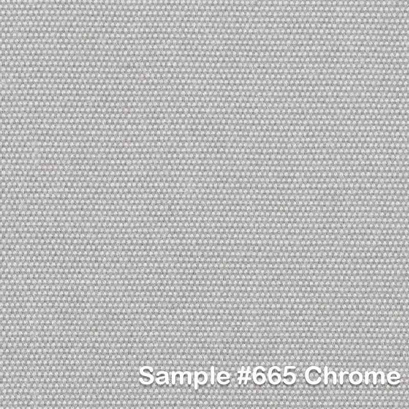 Sunwing Casa Frithængende Parasol 300 cm Kat.5 Anodiseret Alu/665 Chrome Glatz