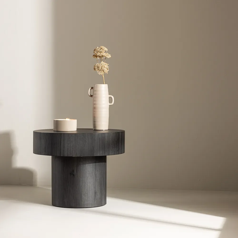 Malung Sidebord Ø50 cm Sort