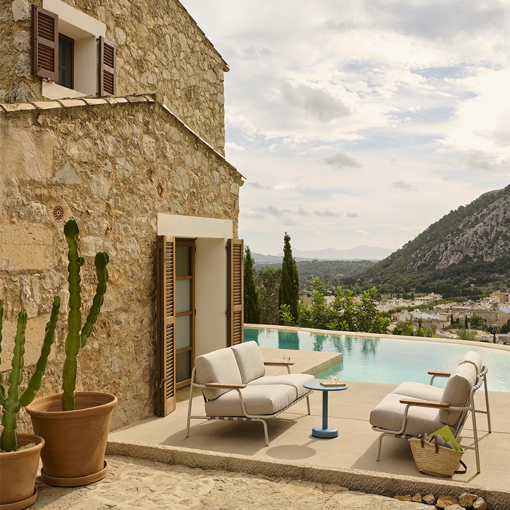 Settle 2-personers sofa Laze 1/Grey 