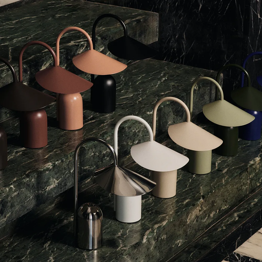 Arum Transportabel lampe Bright Blue