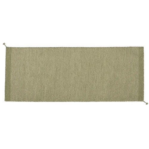 Ply Tæppe 200x80 cm Moss Green 