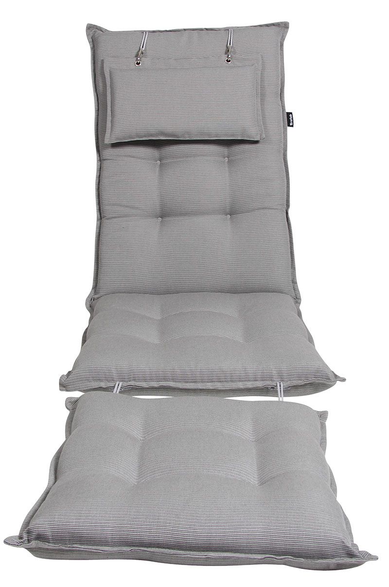 Florina Hynde Til Liggestol/Dækstol Grå Brafab