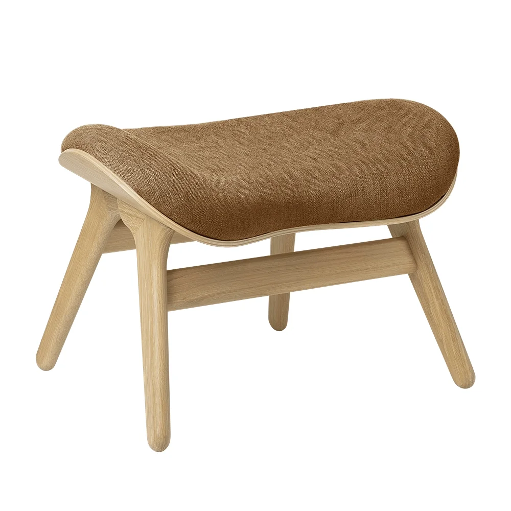 A Conversation Piece Ottoman Fodskammel Oak/ Sugar Brown