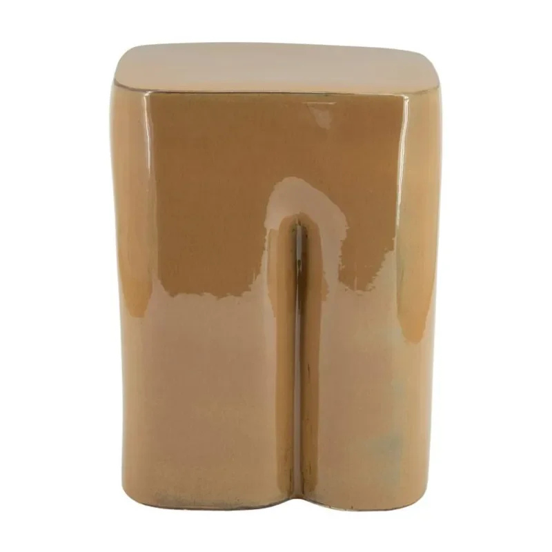 Miga glaze 33x33x42,5 cm Lertøj Brun