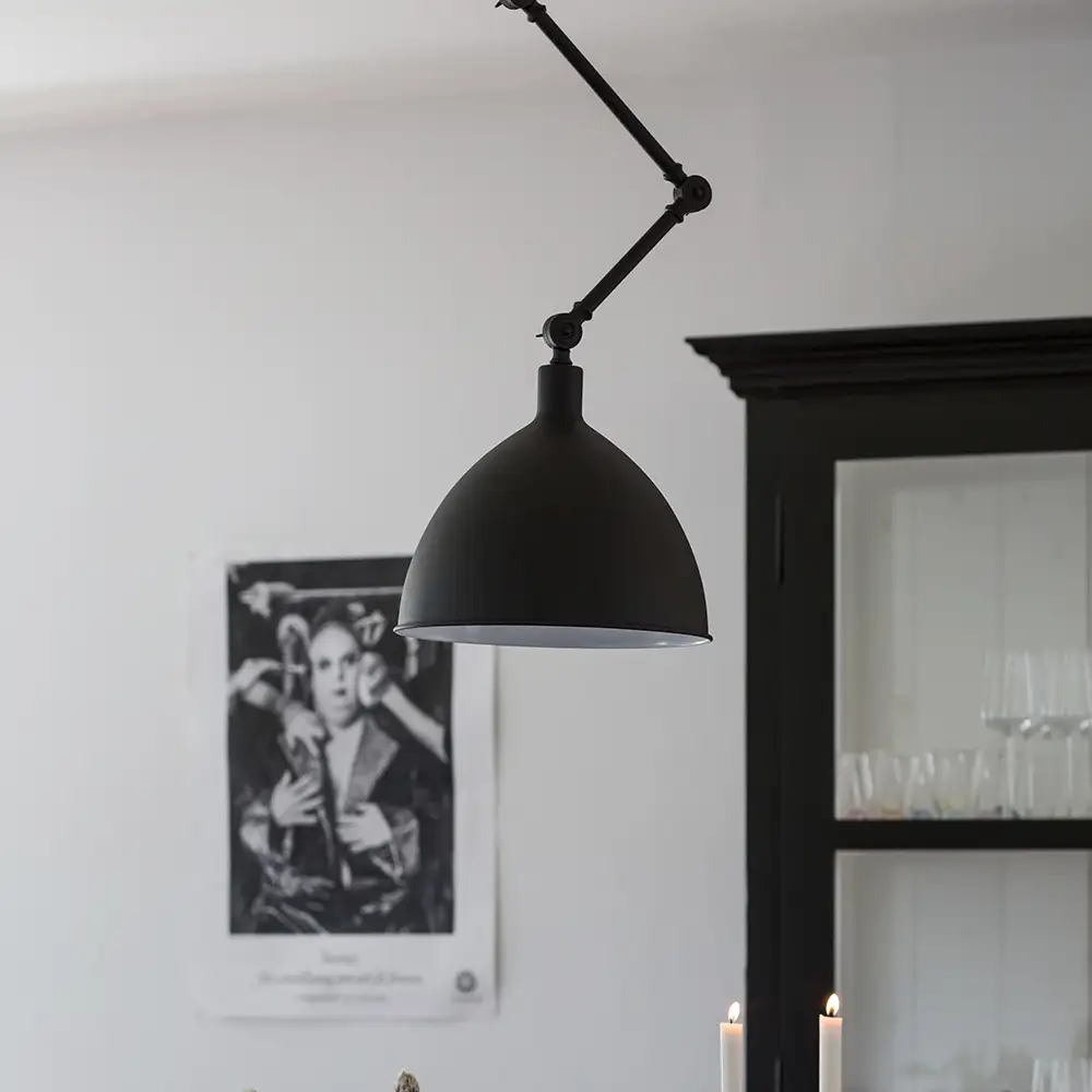 Bazar Loftlampe Ø30cm Sort 
