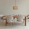 Comfort Circle Spisebord med udtræk Oak