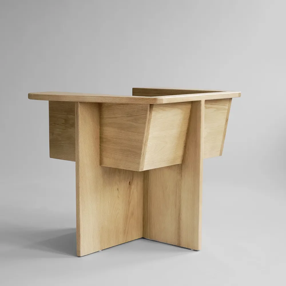 Brutus Lounge Chair - Naturlig Eg