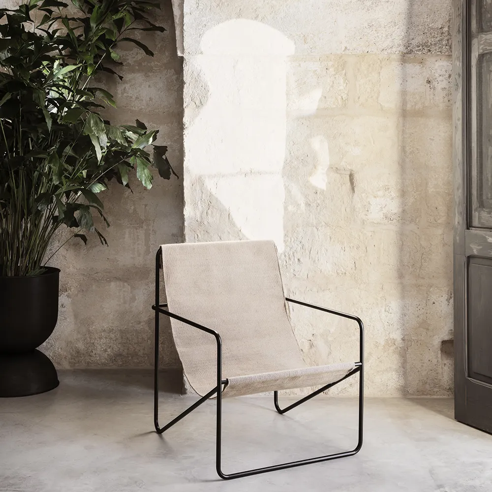 Desert Lounge Lænestol Black/Cloud