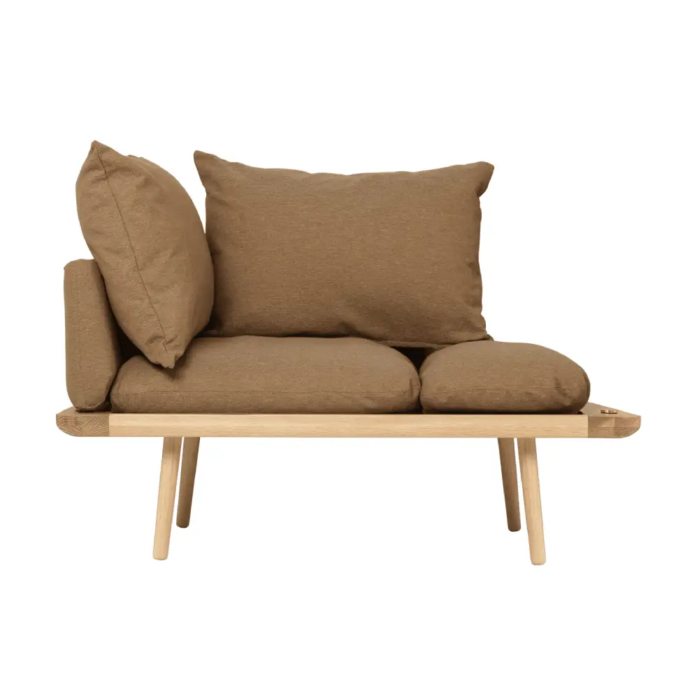 Umage, Lounge Around 1,5-personers sofa Oak/Sugar Brown