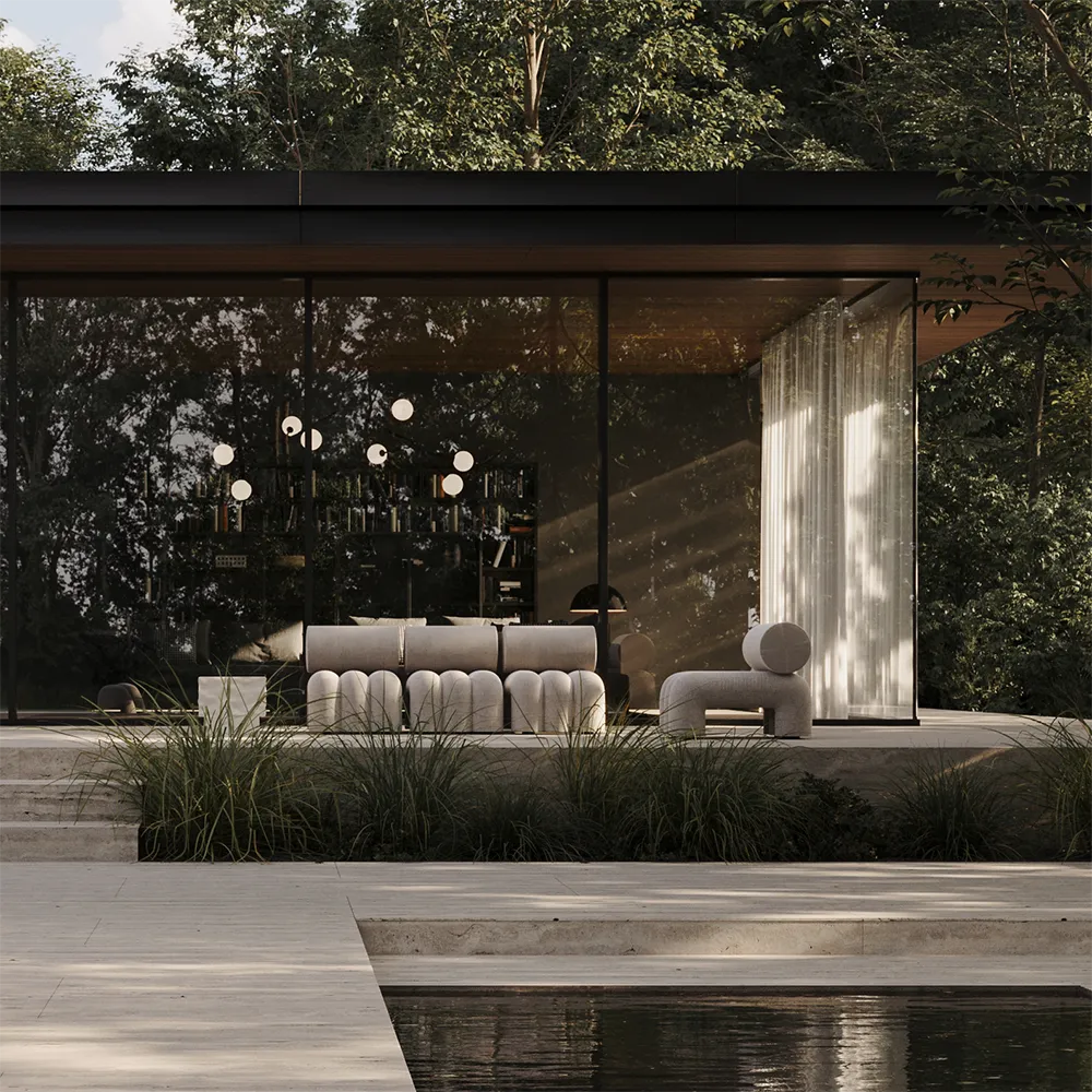 Foku lænestol - Warm Ash